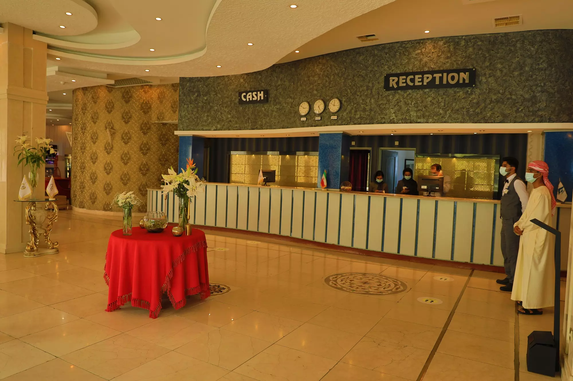 لابی هتل آرامیس کیش